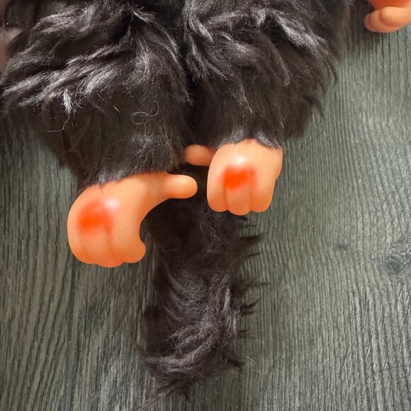 Rare Vintage 70s Monchhichi Sleepy Eyes Toy Plush Japan Preowned Collectible - Picture 10 of 16